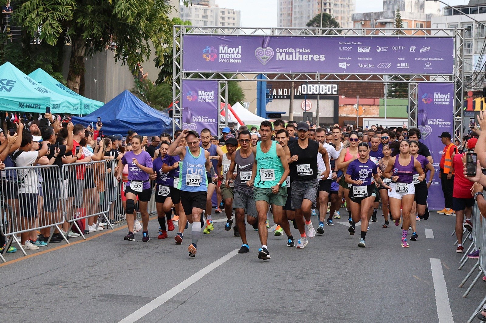 Circuito Movimento Pelo Bem 2026 terá quatro corridas beneficentes em Joinville